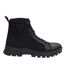 Mens Lucas Leather Combat Boots Black Firetrap-1
