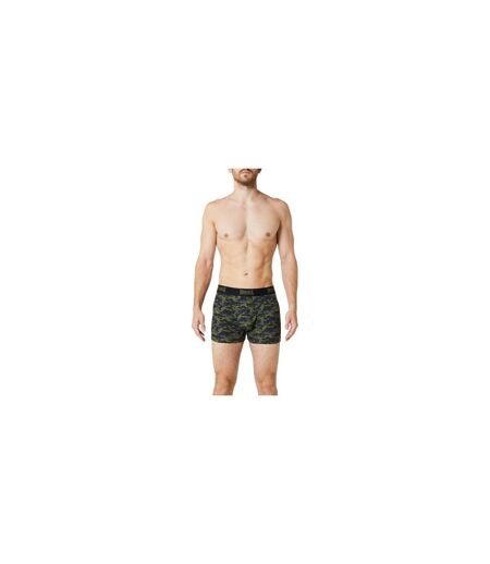 Pack Of 2  Mens Camo Boxer Briefs  Khaki Lonsdale