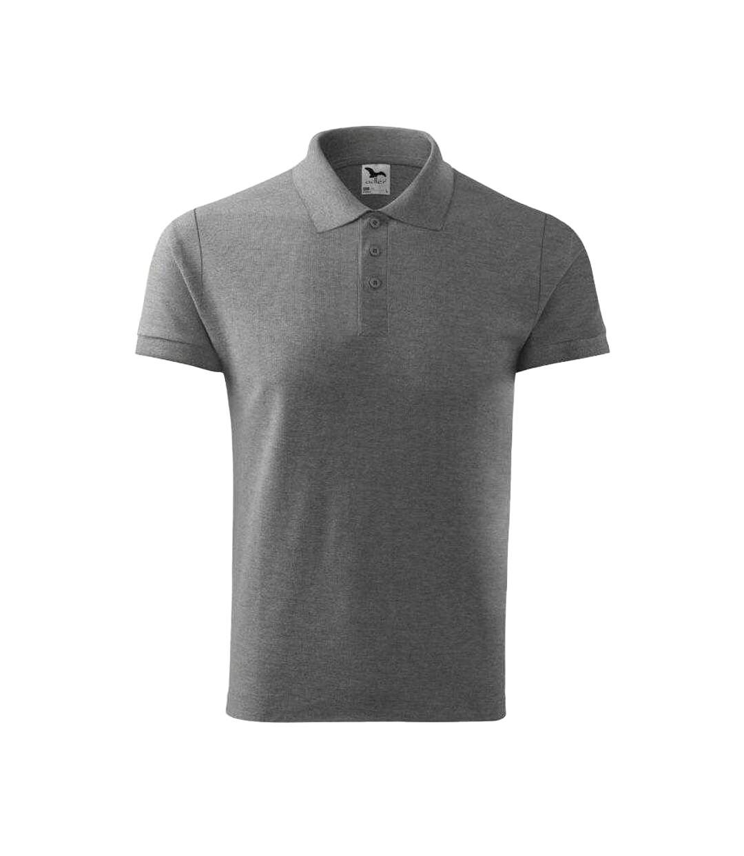 Polo Homme Gris Argenté Adler-1