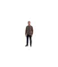 Mens Checked Casual Button-down Shirt Chocolate Brown Timberland-1