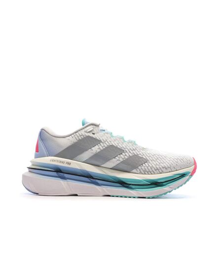 Chaussures de running blanches/bleu homme adidas adistar byd