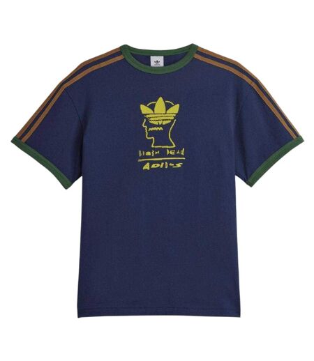 T-shirt Brain Dead Homme Bleu Marine Adidas