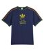 T-shirt Brain Dead Homme Bleu Marine Adidas-2