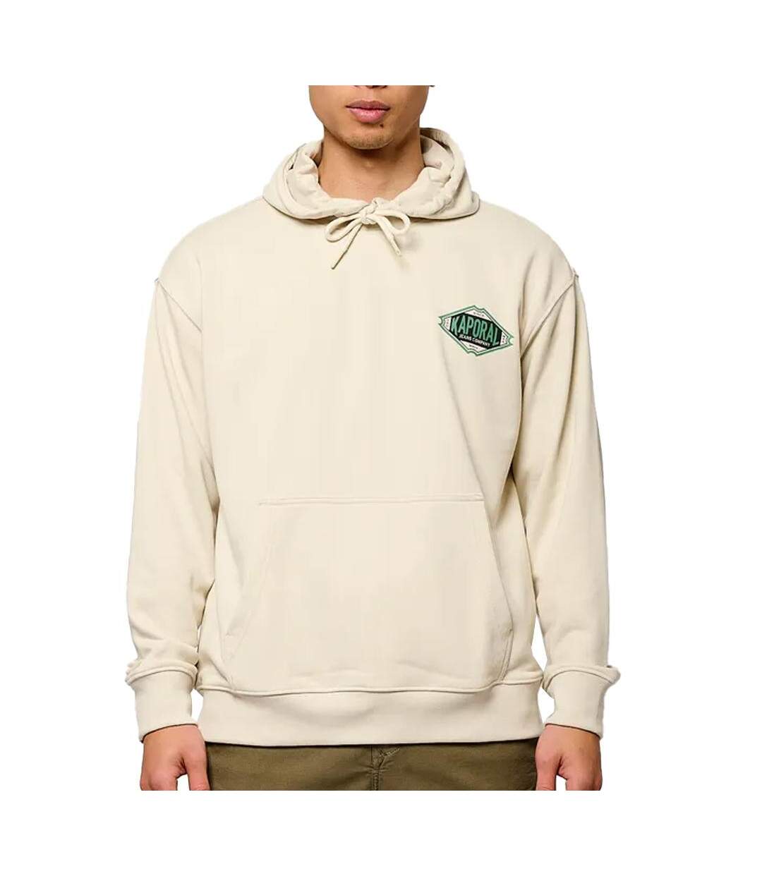 Sweat beige homme kaporal touti-1
