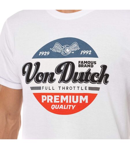 T-shirt homme regular fit col rond en jersey Full Vondutch