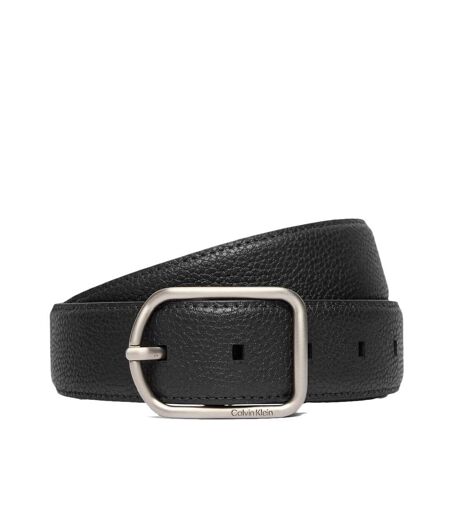 Ceinture noire homme calvin klein jeans round