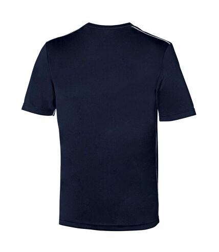 Lotto Junior Unisex Delta Jersey Short Sleeve Shirt (Navy/White)