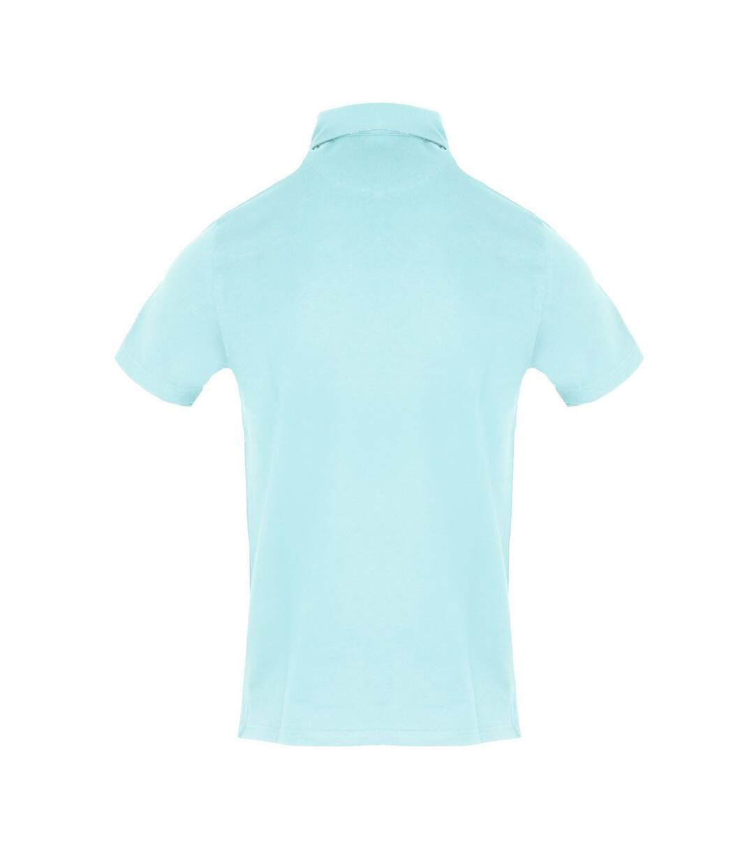 Polo Manches Courtes Motif/style Logo Brodé Homme Bleu Ciel Aquascutum-2