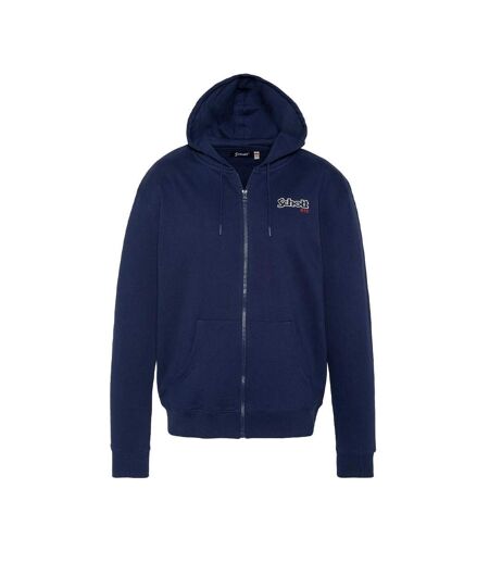 Sweat Zippé Marine Homme Schott SWHSAM - L