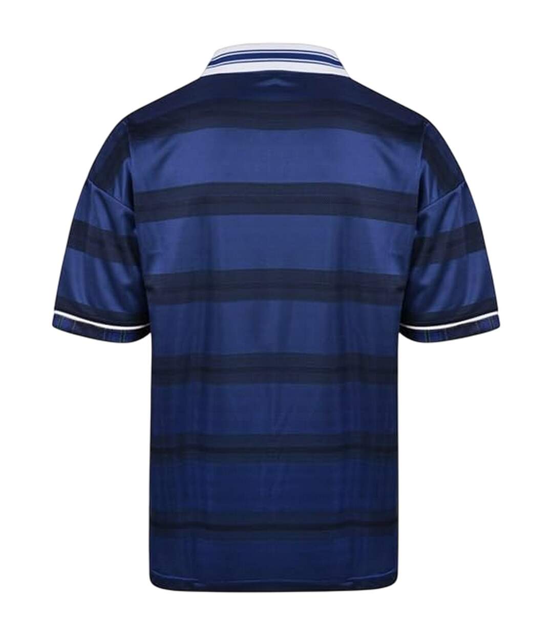 Maillot De Foot Motif/style Écosse Retro International Homme Bleu Blanc Score Draw-3