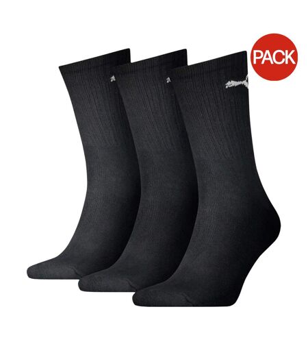 Chaussettes Sport Motif/style Ras-du-cou Adulte Noir Puma