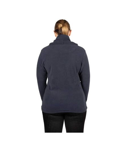 Womens/ladies Elevate Essential Hoodie Navy Hy