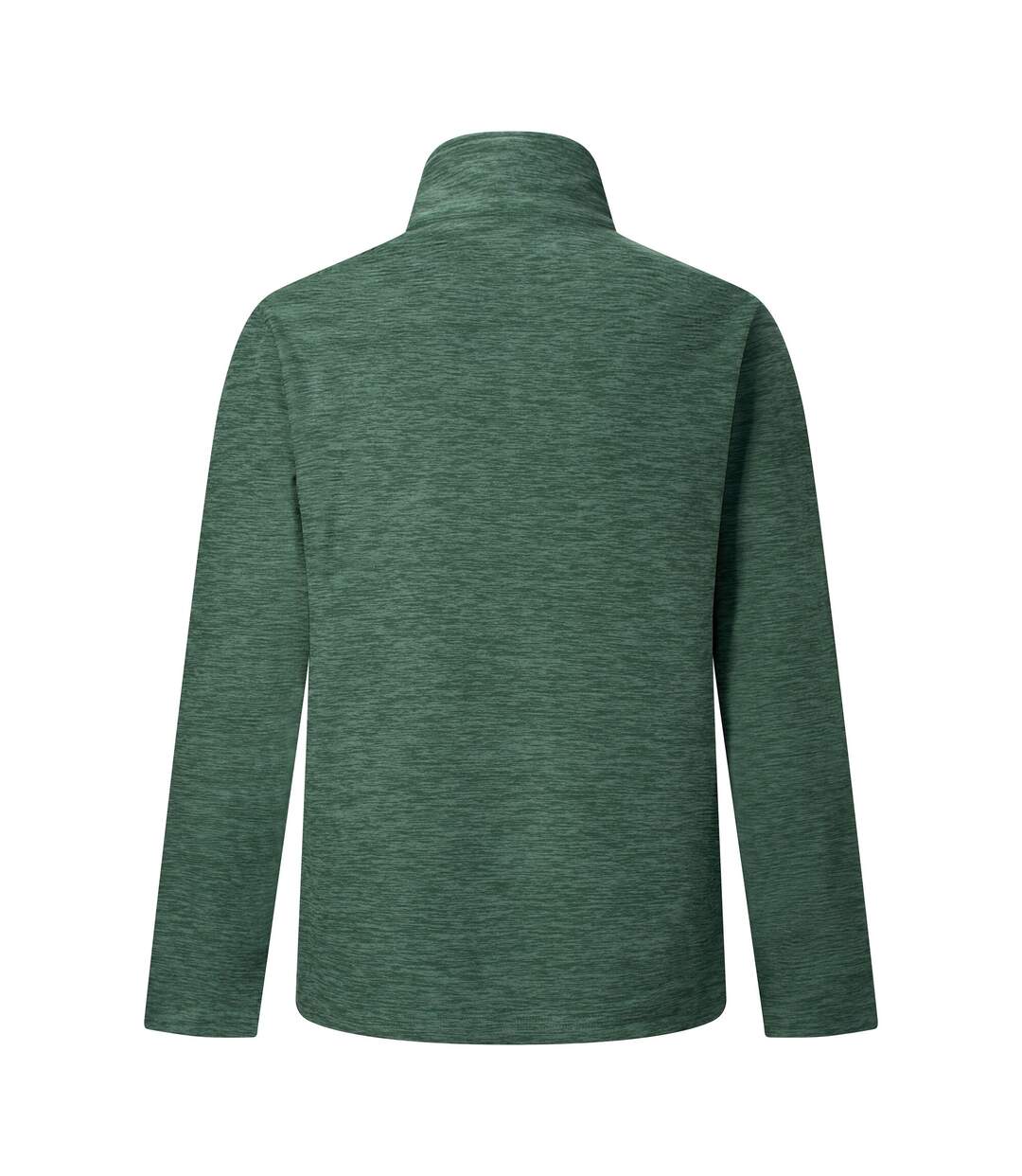 Haut Polaire À Col Montant Zippé Thompson Homme Vert Gris Foncé Regatta-3