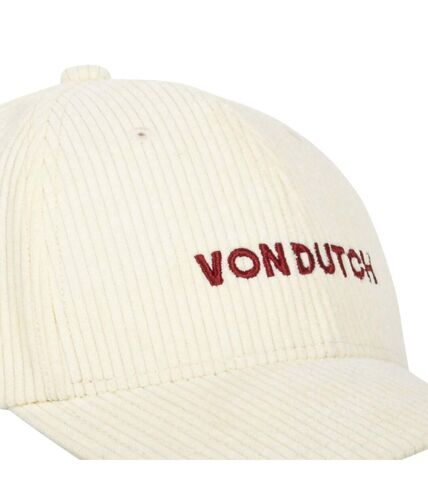 Casquette homme Baseball en velours cotelé et broderie Velvet Vondutch