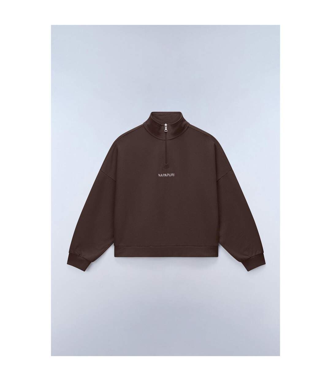 Sweat Almas Femme Marron Napapijri-1