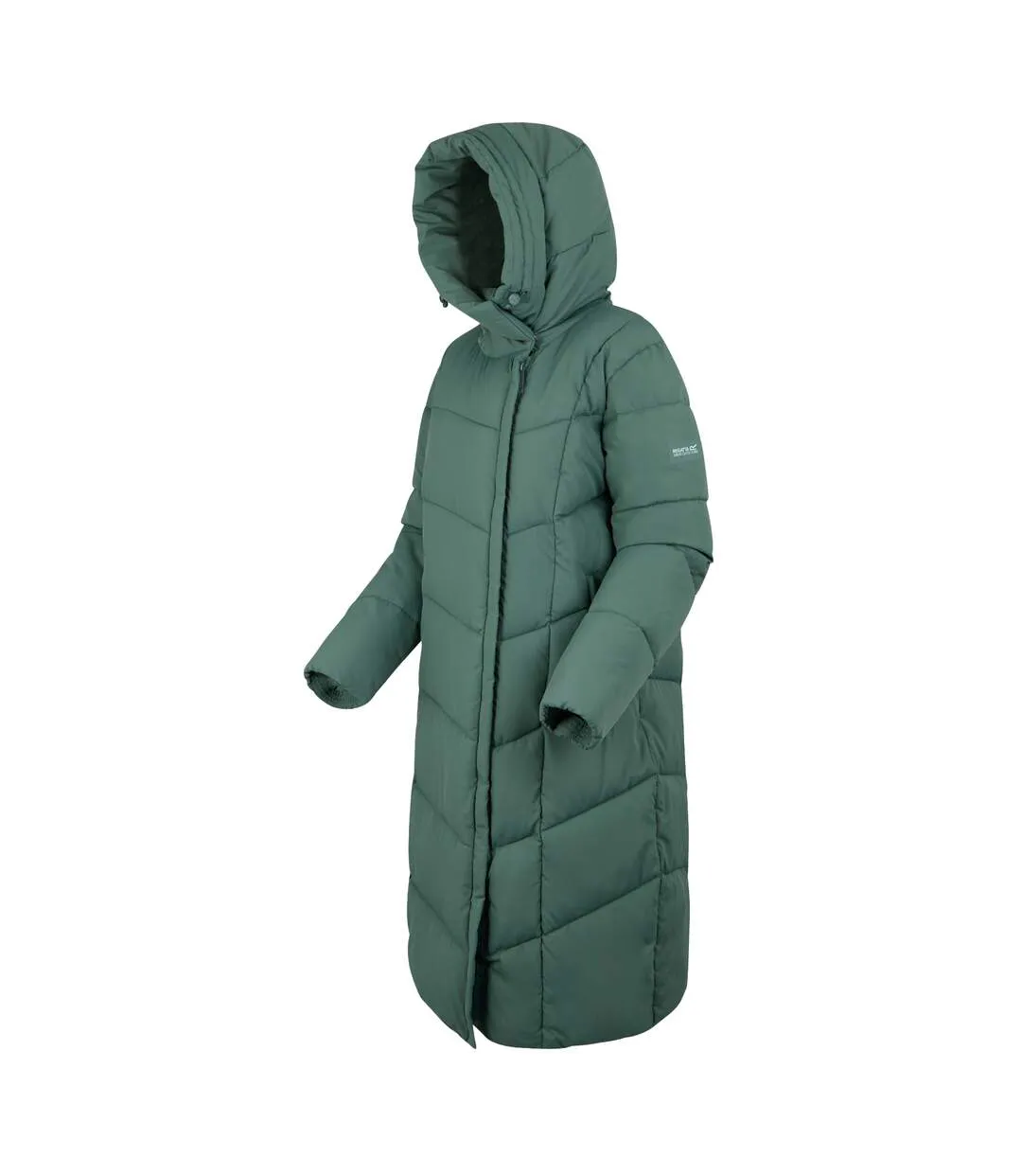 Womens/ladies Nurie Quilted Jacket Spruce Green Regatta-3