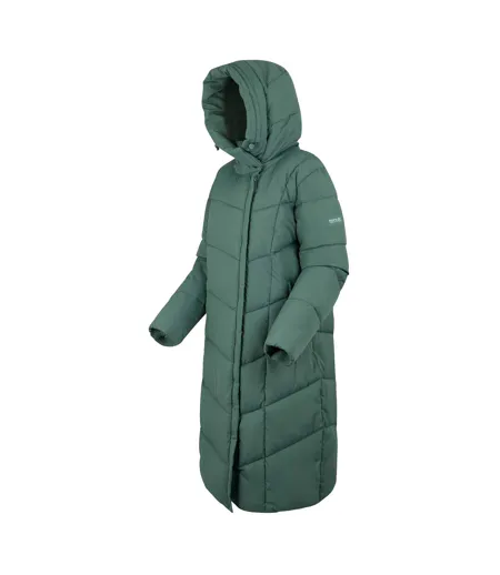 Womens/ladies Nurie Quilted Jacket Spruce Green Regatta