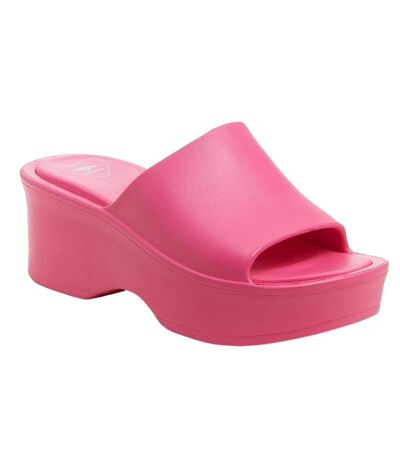 Womens/ladies petal blown eva wedge sandals fuchsia Rocket Dog