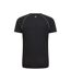 Mens Endurance Isocool T-shirt Black Mountain Warehouse-2