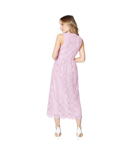 Robe mi-longue femme rose Dorothy Perkins