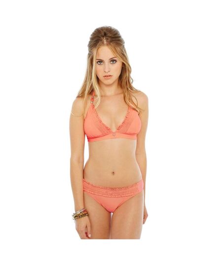 Slip de bain corail fluo Ensoleillée by Brigitte Bardot