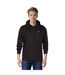 Mens Embroidered Logo Hoodie Jet Black Lyle & Scott-4
