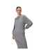 Robe Pull Ditte Femme Gris Moyen Object-4