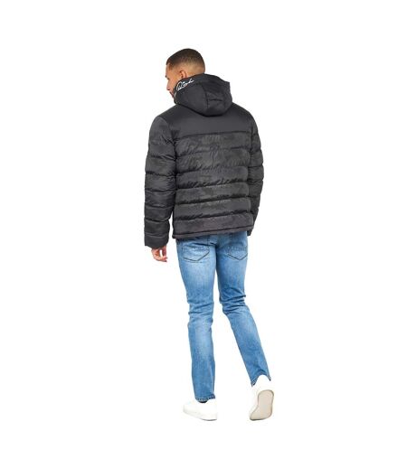 Mens Crespo Jacket Black Camo Born Rich