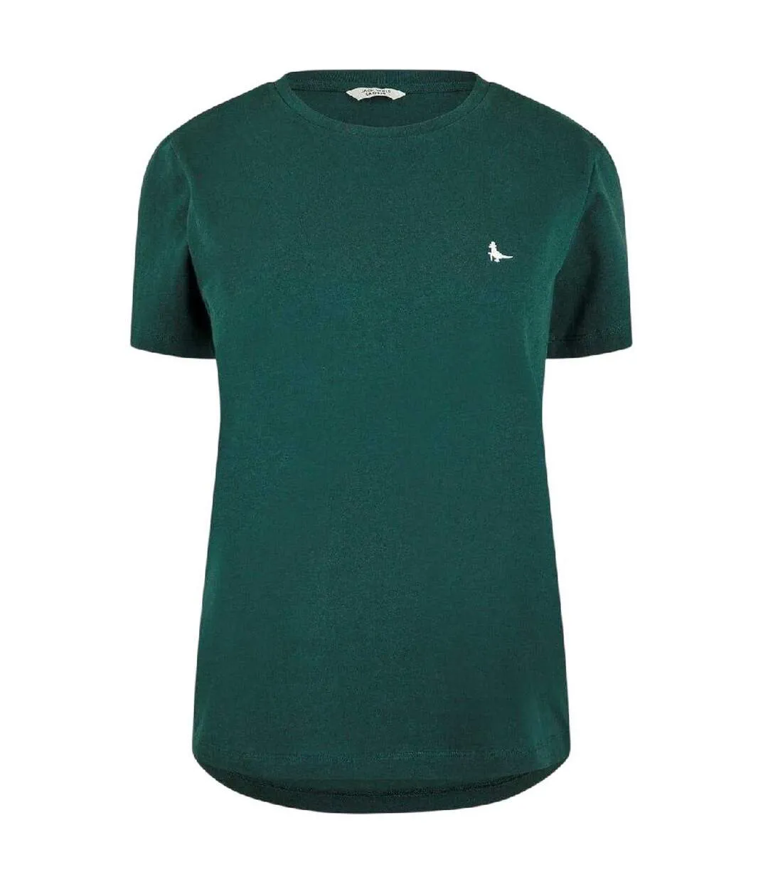 Womens/ladies Endmoor Boyfriend T-shirt Dark Green Jack Wills-1