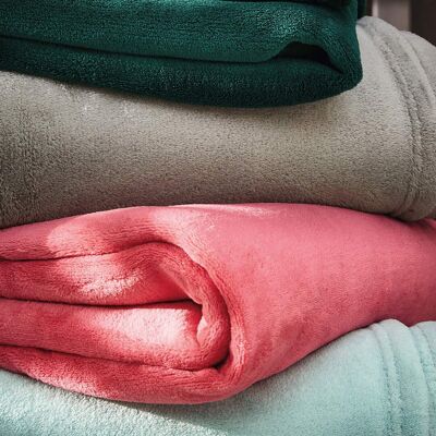 Couverture peluche