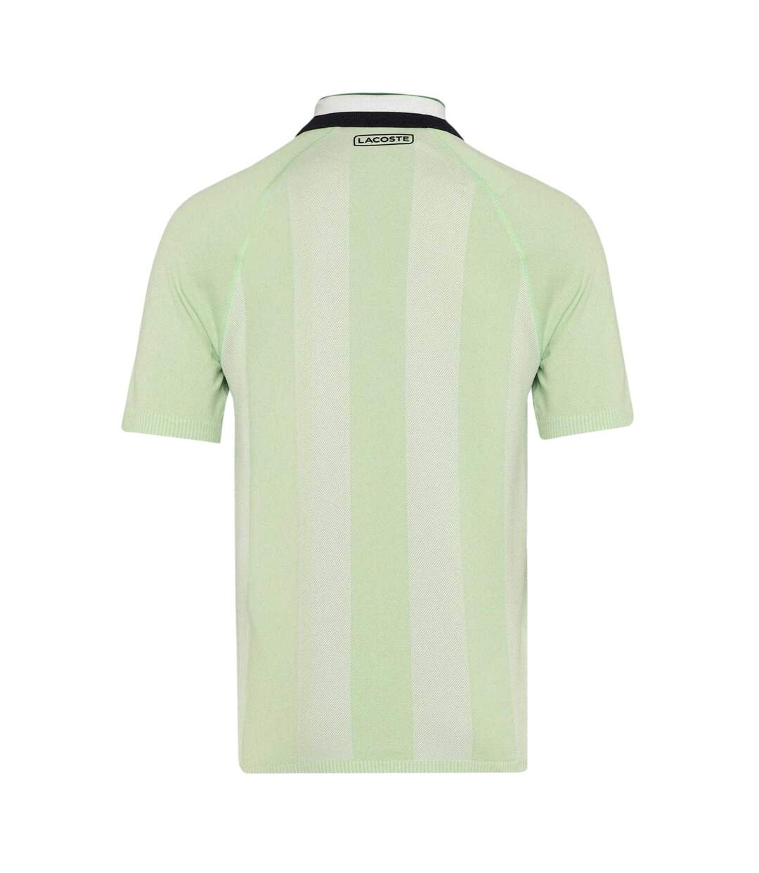 Mens Logo Collared Raglan Polo Shirt Green Lacoste-2