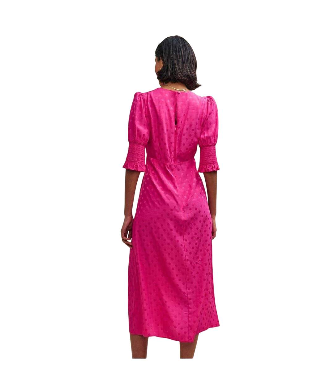 Robe Mi-longue Luna Femme Rose Nobody´s Child-2