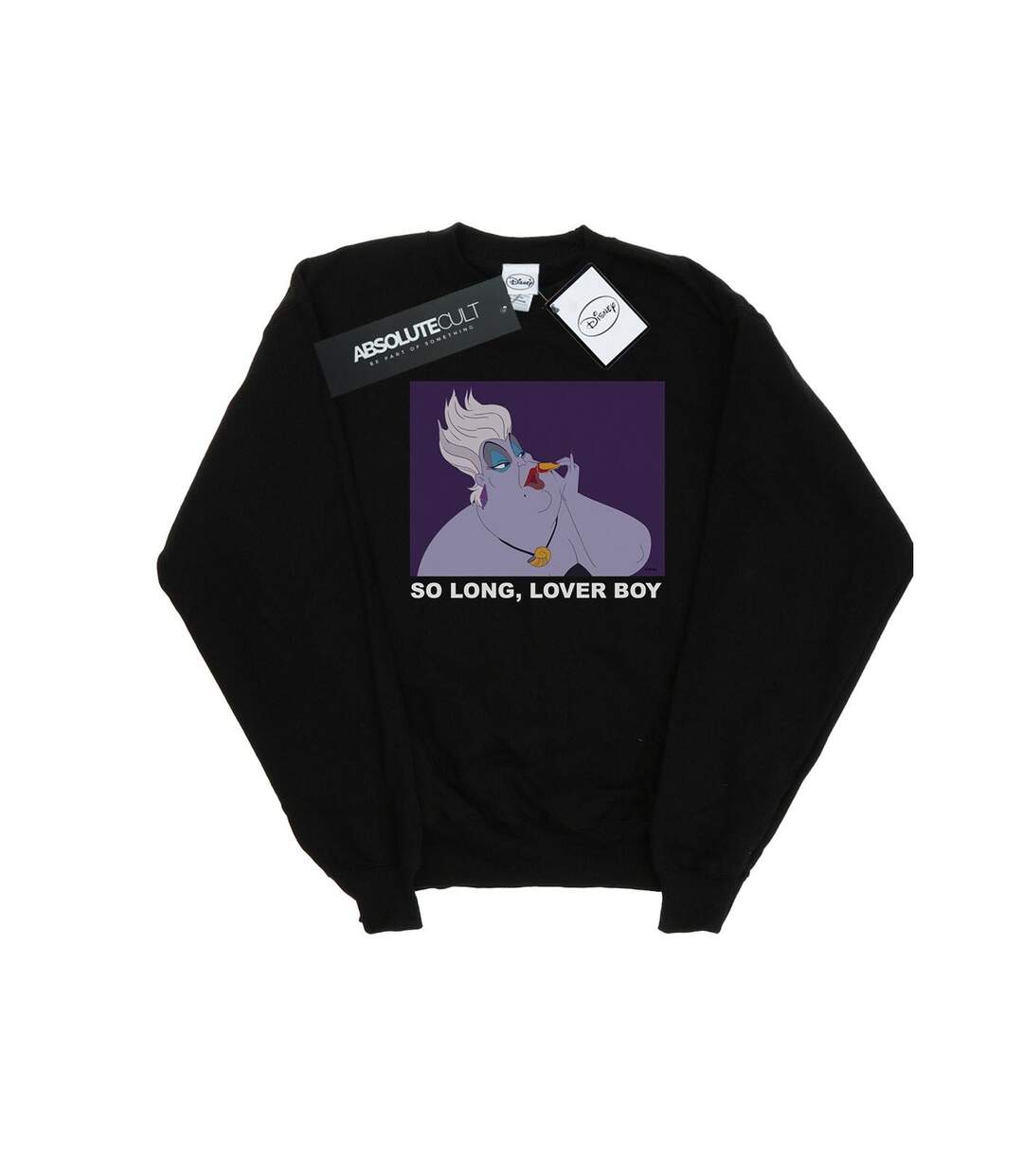 Disney - Sweat THE LITTLE MERMAID URSULA LOVER BOY - Femme (Noir) - UTBI12990-1