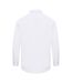 Absolute Apparel Mens Long Sleeved Classic Poplin  Shirt (White) - UTAB117-4