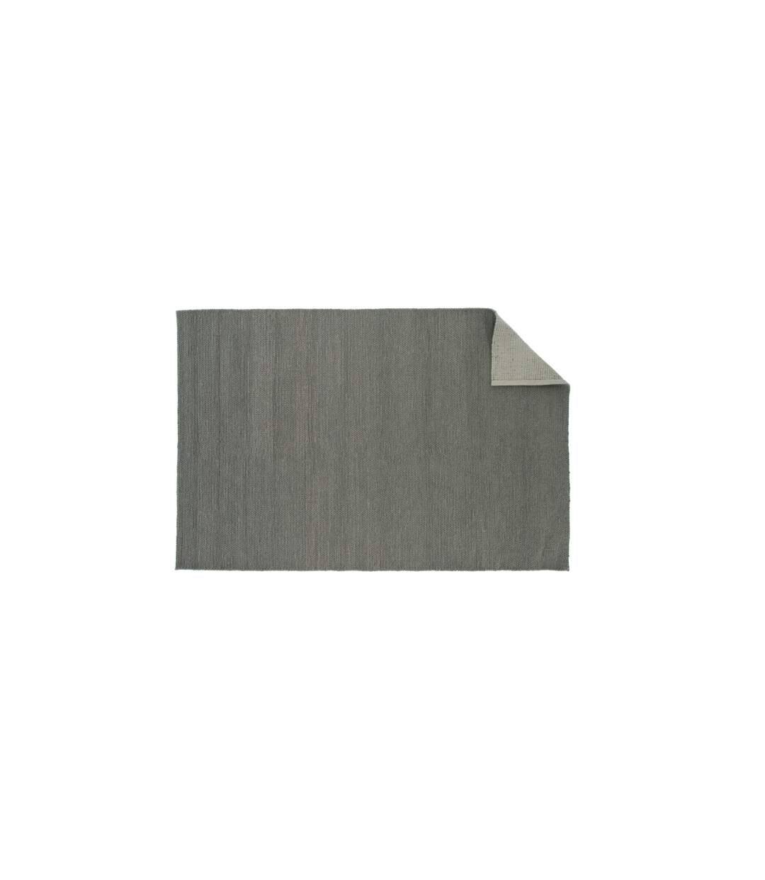 Tapis Tressé en Laine Marta 200x300cm Vert-3