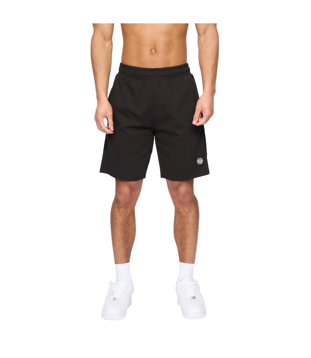 Ensemble t-shirt et short henjaque homme noir Henleys-4