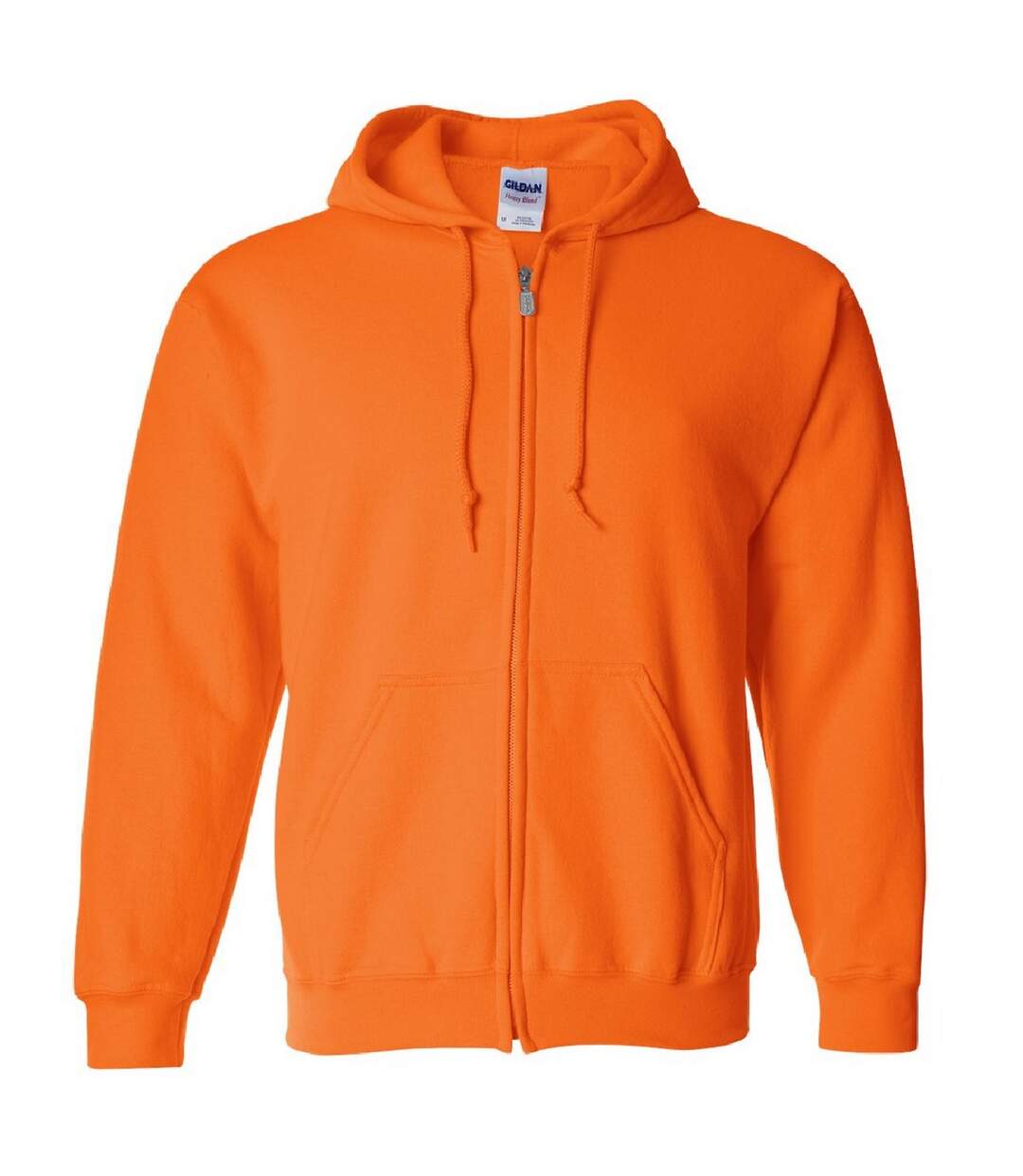 Sweatshirt homme orange fluo Gildan