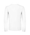 B&C Mens E150 Long Sleeve T-Shirt (White)