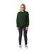 Unisex adult etosha recycled cotton lightweight sweatshirt forest green Iqoniq-3
