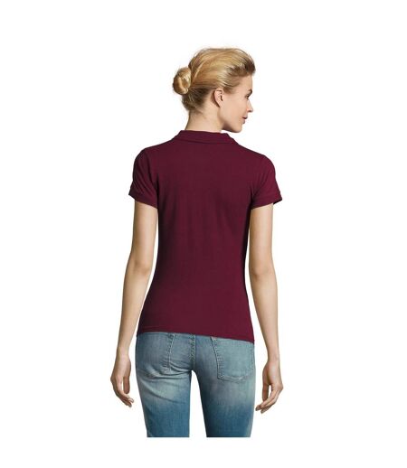 Polo Perfect Femme Bordeaux SOLS