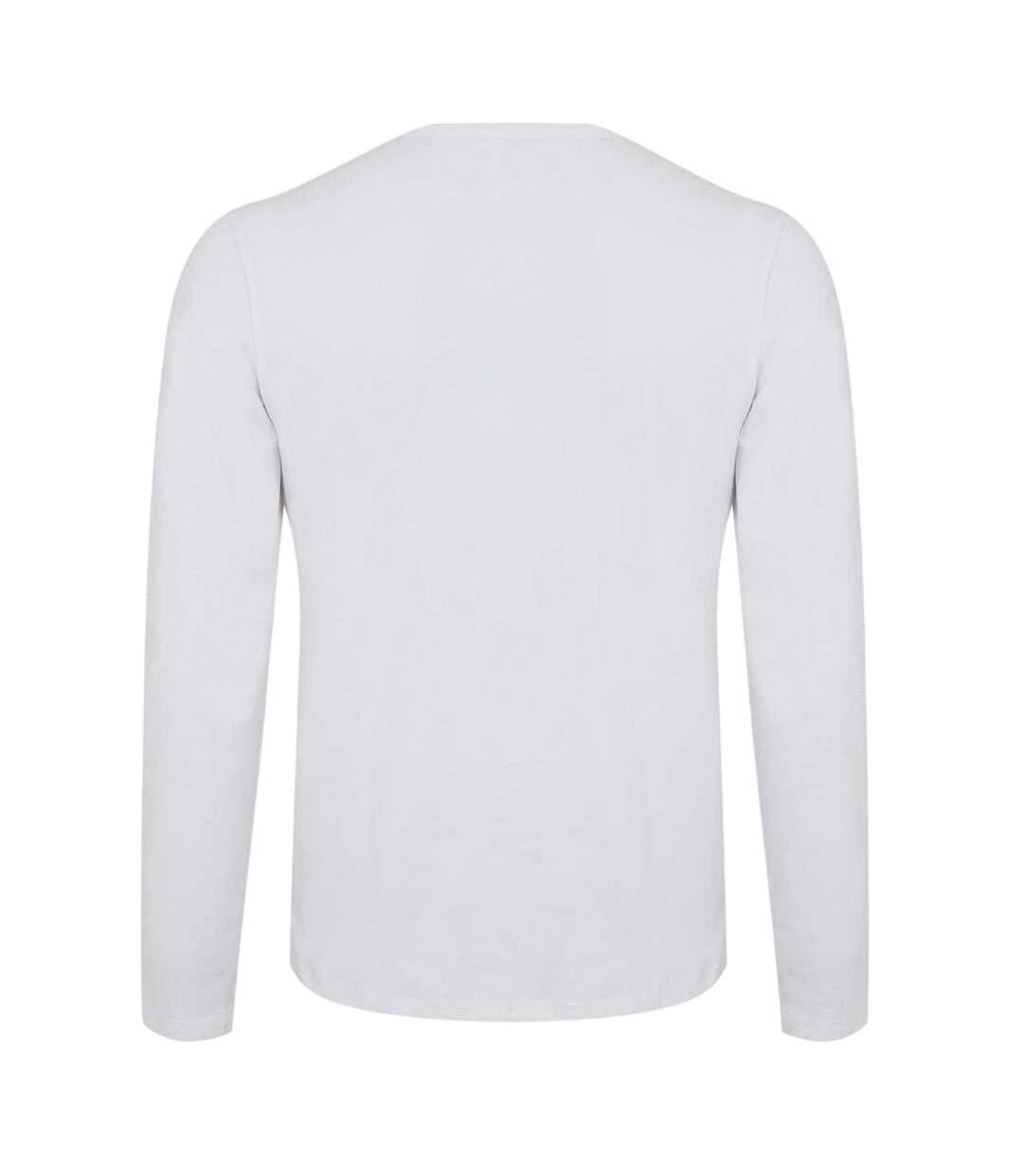 T-shirt Manches Longues Motif/style Uni Homme Blanc Lonsdale-2