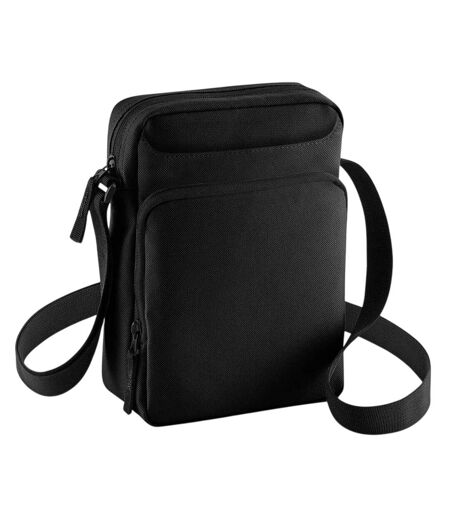 Plain 1.5l Crossbody Bag One Size Black Bagbase