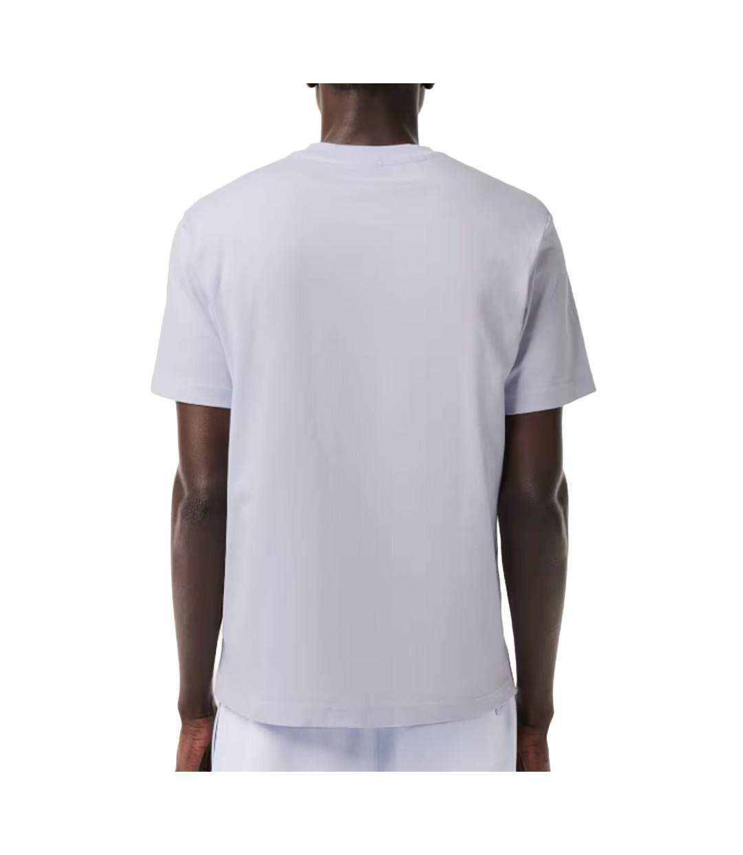 T-shirt bleu clair homme lacoste th7318-2