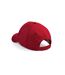 Casquette ultimate rouge classique Beechfield