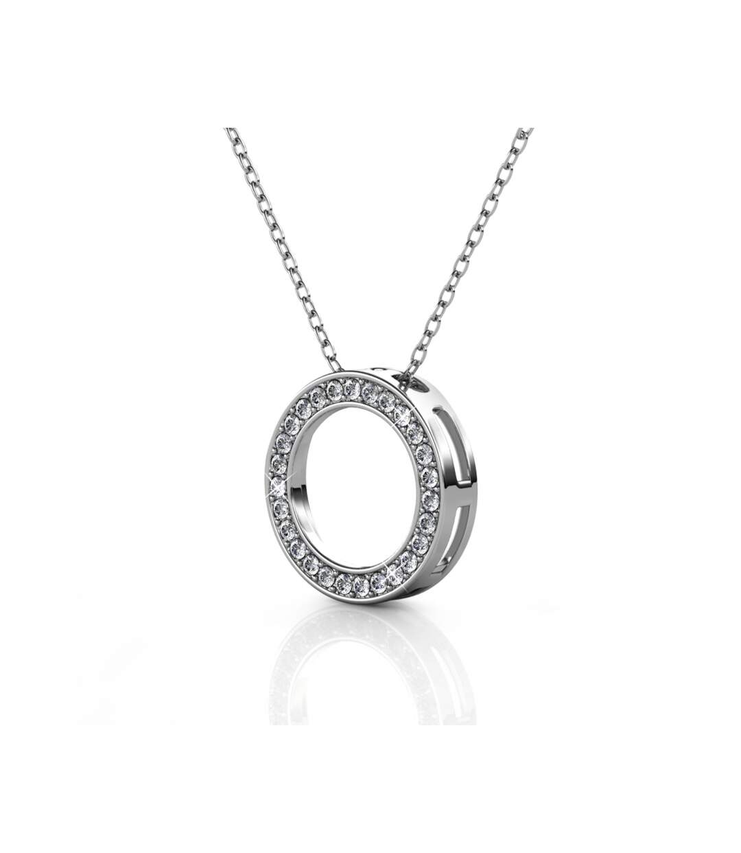 Boucles d'oreilles Duo Circlet, Cristal d'Autriche-5