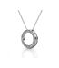Boucles d'oreilles Duo Circlet, Cristal d'Autriche-5