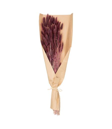Bouquet de Fleurs Queue de Lapin 58cm Violet