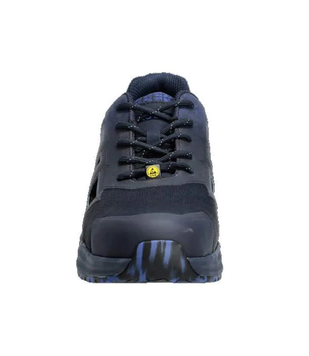 Mens Accelerate Safety Sandals Dark Navy Azure Blue Mascot-3