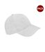 Beechfield Unisex Ultimate 5 Panel Baseball Cap (Pack of 2) (White) - UTRW6702