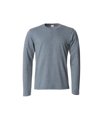 T-shirt Homme Gris Chiné Clique